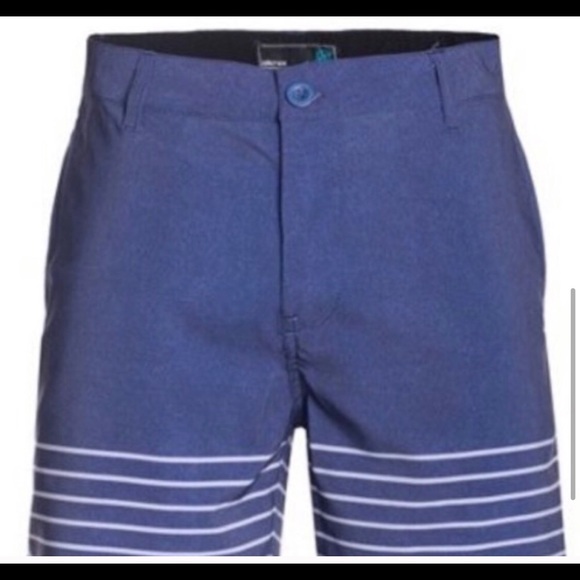 NWT Men’s Hybrid Blue Board Shorts - Picture 4 of 5